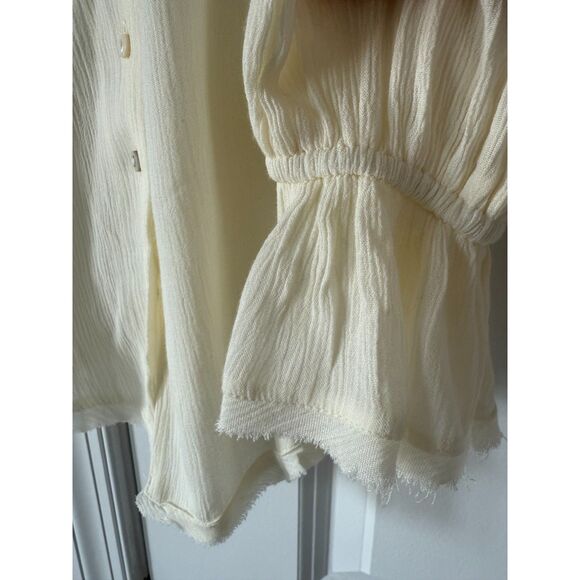 Free People Olivia Smocked Top - Size XS just 1 use - Picture 10 of 12